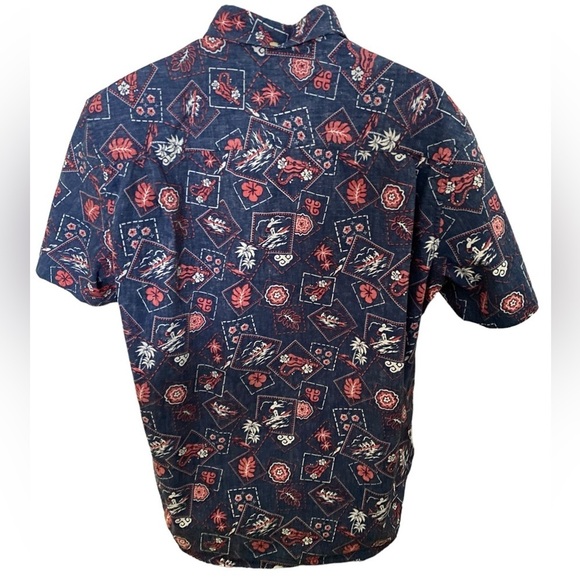 REYN SPOONER Tailored Boy Scouts of America Aloha Hawaiian Shirt Men XL - Picture 3 of 8